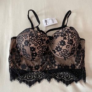 CHARLOTTE RUSSE BUSTIER TOP